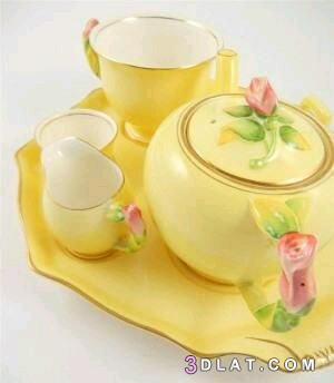 أطقم شاي ، صور طقم شاي بورسلين ، أطقم شاي صيني