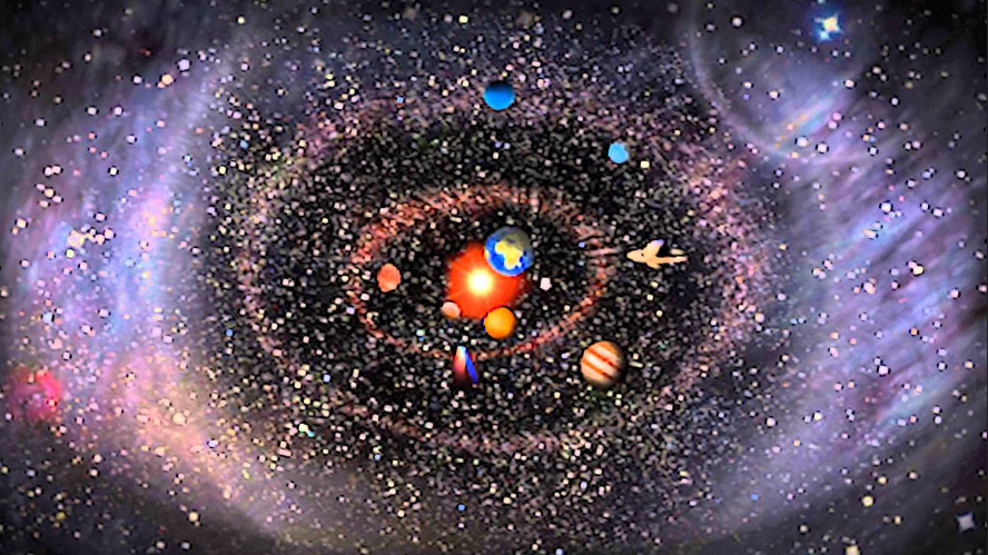 ما هو حجم الكون ،حجم الكرة الأرضية بالنسبة للكون ،طرق قياس حجم الكون ،نموذ