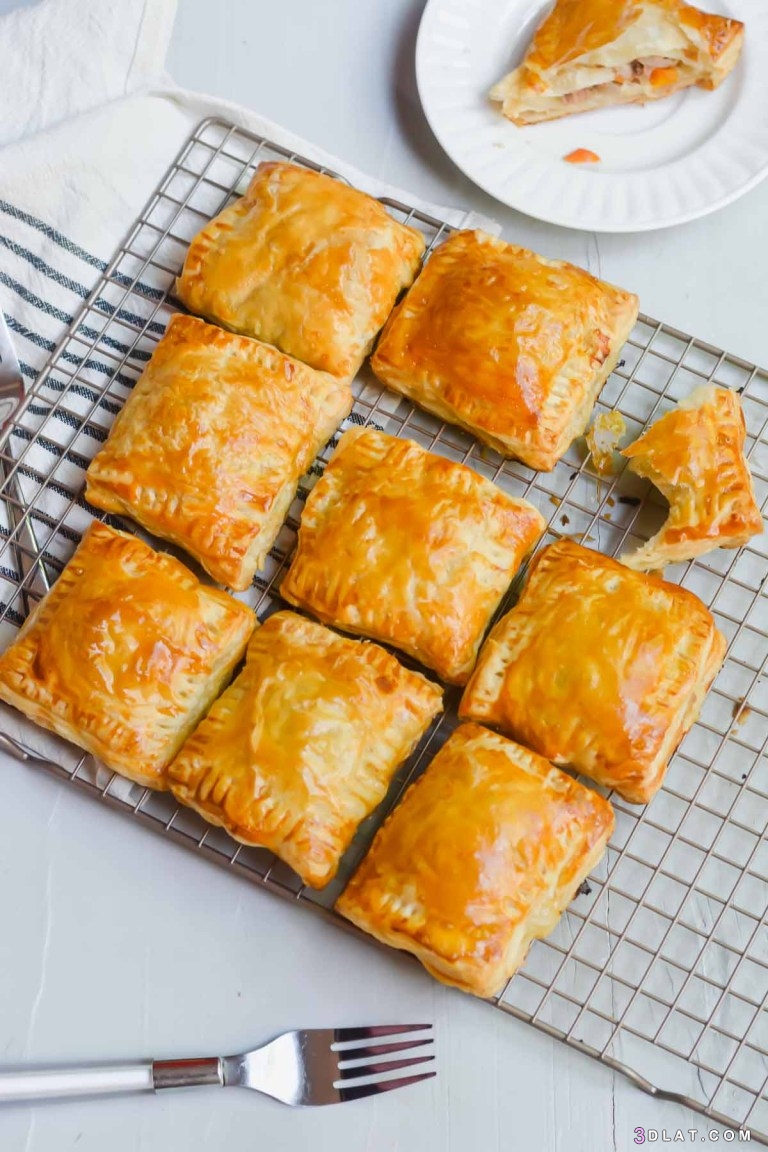 Stuffed Pastry Squares
