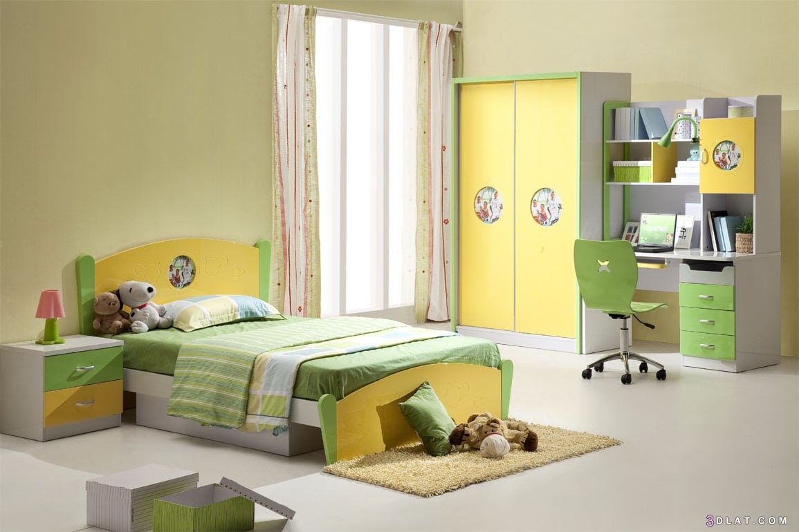 غرف نوم اطفال مودرن 2024 , أشكال غرف نوم اطفال , غرف نوم اطفال