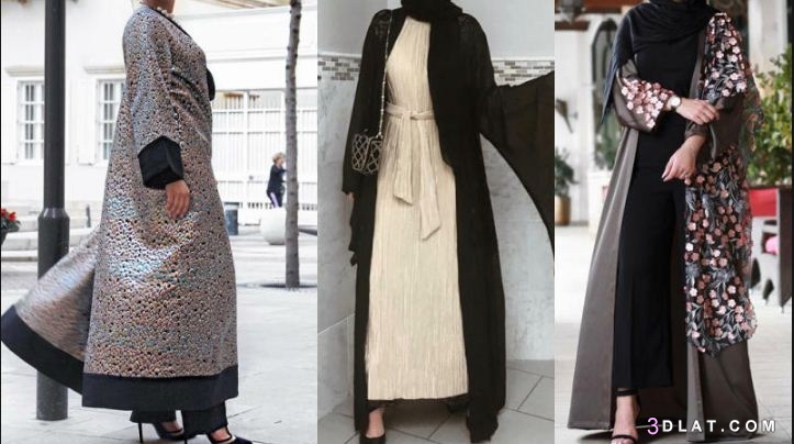 أجمل عبايات رمضان 2024 , أشيك عبايات لرمضان , أزياء رمضانية