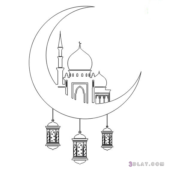 رسومات للتلوين صور رمضان للتلوين رسومات مميزه للتلوين أجمل صور لرمضان للت أم أمة الله