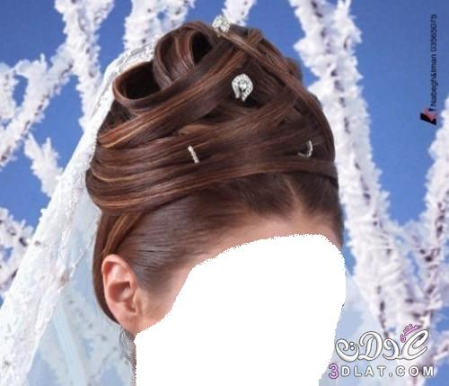 تسريحات شعر عروس - تسريحات كيوت للعرايس - Cute bride hairstyles