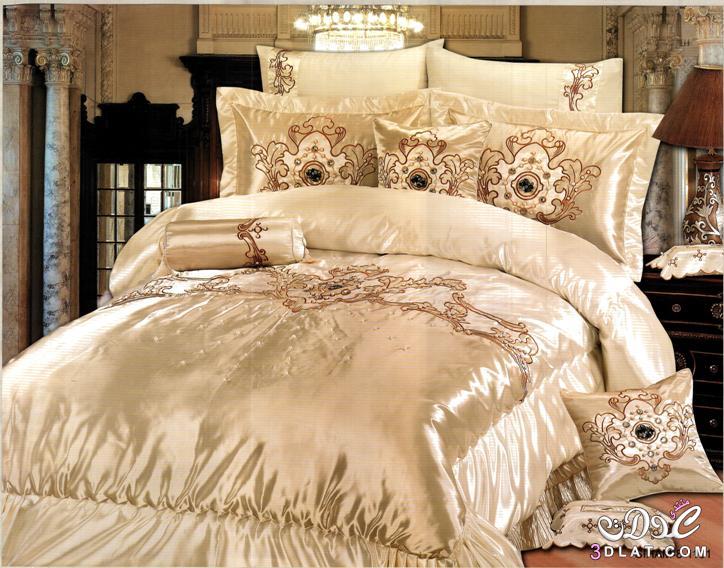 مفارش سرير للعرائس2024,مفارش سرير باشكال مختلفه,مفارش سرير رائعه واخر اناقه2024