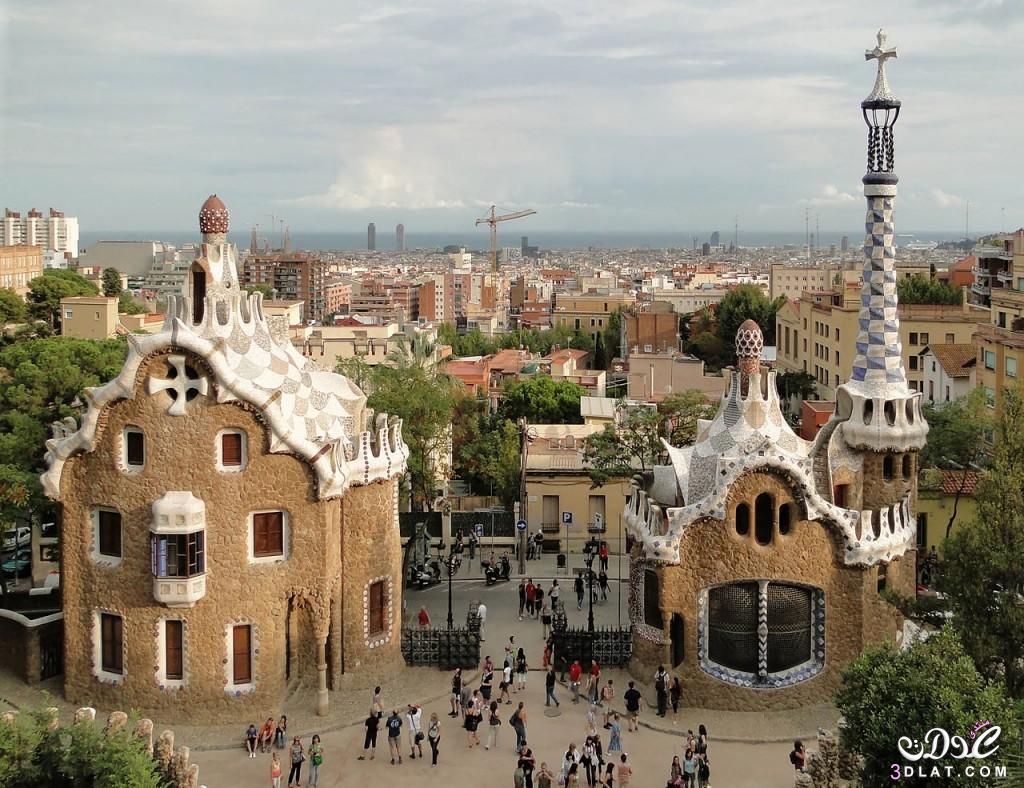 حديقة بارك جويل من رموز ومعالم مدينة برشلونة, السياحة فى برشلونة