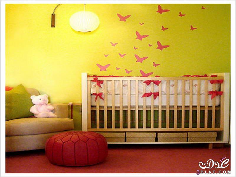 غرف أطفال جديدة بألوانات جميلة زاهية