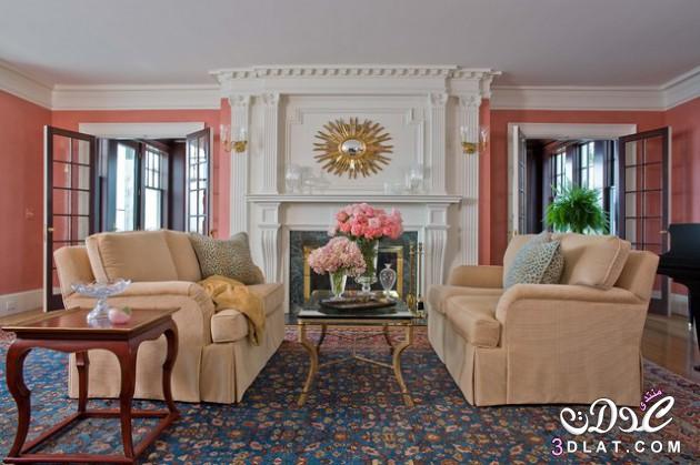 روعة الوردي في اركان منزلك,اجدد ديكورات باللون الوردي,ديكورات رقيقه وحديثه بالوردي