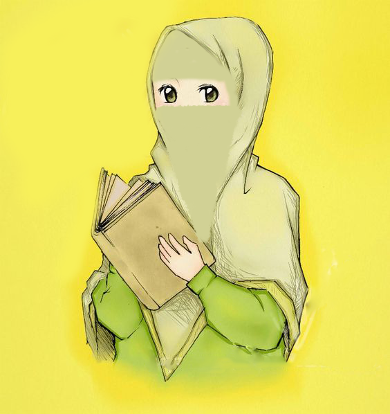 صور إنمي محجبات رائعة تصورحجاب المرأة المسلمة صور انمى توضح (حجاب المسلمات الشرعي)