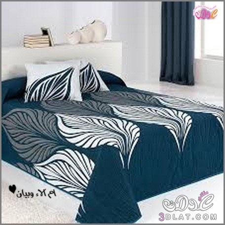 رد: مفاررش سرير رائعة باللون الازرق بتدرجاته,لمحبات الازرق اليكن هذه المفارش الرائعة