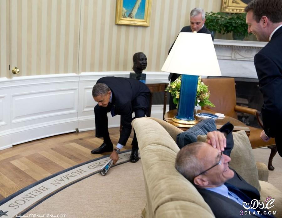 أوباما بصورة مضحكة.....Obama in Funny
