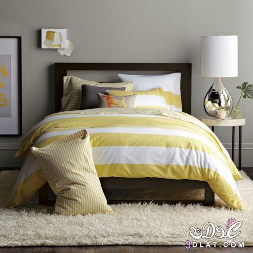 مفارش سرير جميلة مطرزة - أروع تصميمات من مفارش السرير المودرن - مفروشات عصرية للبيوت المودرن - اروع مفارش سرير عالمية