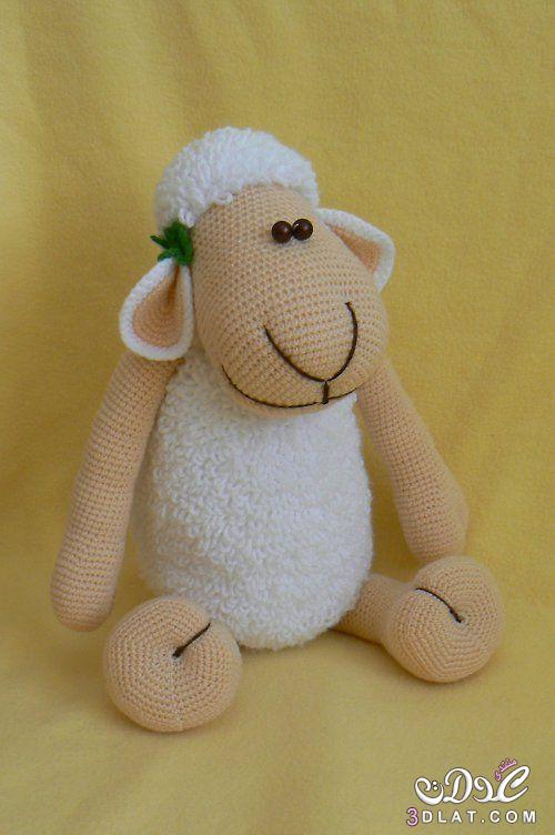 خروف العيد,صور لخروف العيد, عمل خروف بالصوف, فن ايمجرومي ,amigurumi