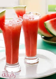 طريقة عمل عصير الكانتلوب و عصير البطيخ بالنعناع المنعشين في فصل الصيف الحار