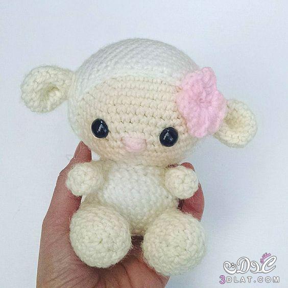 خروف العيد,صور لخروف العيد, عمل خروف بالصوف, فن ايمجرومي ,amigurumi