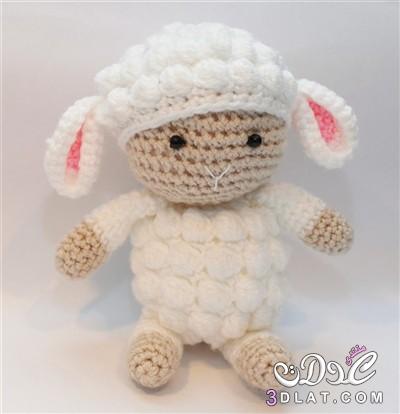 خروف العيد,صور لخروف العيد, عمل خروف بالصوف, فن ايمجرومي ,amigurumi