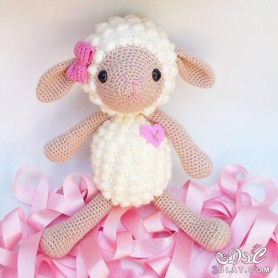 خروف العيد,صور لخروف العيد, عمل خروف بالصوف, فن ايمجرومي ,amigurumi