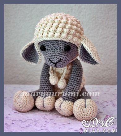 خروف العيد,صور لخروف العيد, عمل خروف بالصوف, فن ايمجرومي ,amigurumi