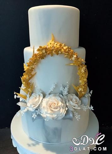 كعكة الزفاف بألوان شهية2024 كعكة الزفاف بشكل جديد2024 تميزى بكعكة لزفاف, راقي وانيق
