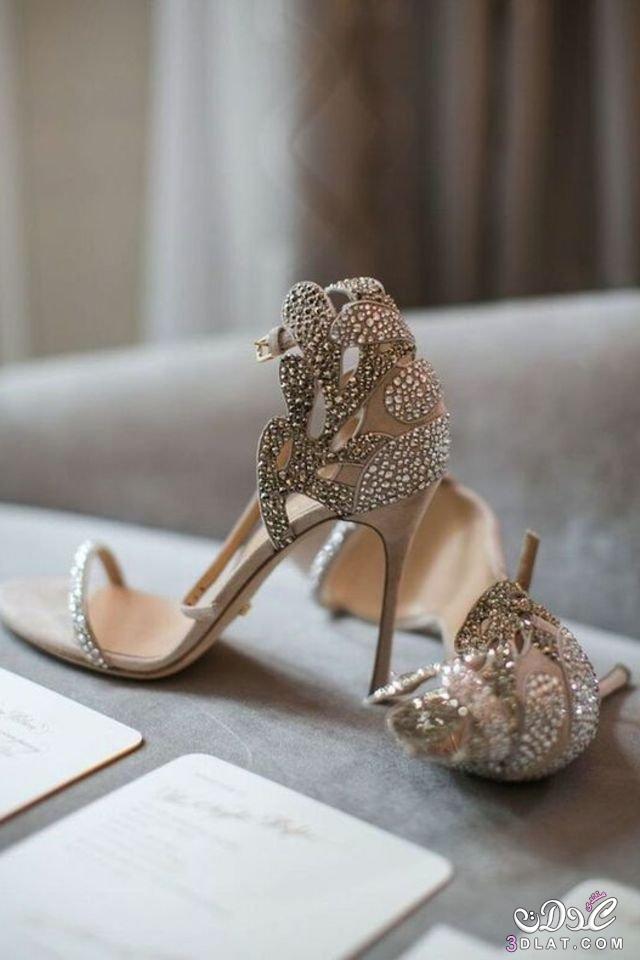 اجدد موديلات احذية العروس 2024,أحدث ستايلات موضة العروس 2024 تصميمات مميزة من احذية العروس ,موديلات رقيقة