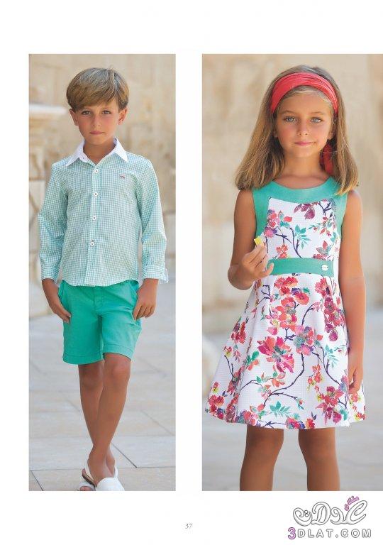 ملابس صيف ٢٠١٧ للاولاد والبنات ، احدث تصاميم ملابس اطفال للصيف