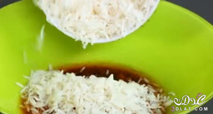سلطة الأرز الإستوائية2024 طريقة عمل  سلطة الأرز بالجمبرى بالصور  تحضير  سلطة الأرز