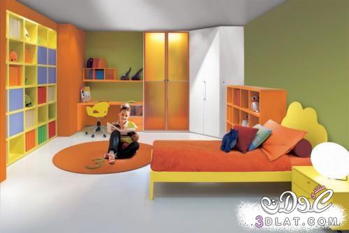 غرف نوم اطفال مساحات صغيرة , غرف اطفال ضيقة , افكار جديدة لغرف نوم اطفال مساحات ضيقة