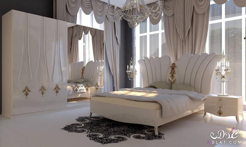 غرف نوم تركية2024,غرف نوم روعه باشكال مختلفه,روعة الديكور التركي بغرف النوم2024