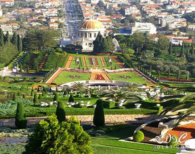 حدائق البهائيين في حيفا ، حدائق خلابة وساحرة.