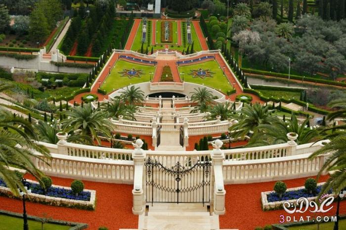 حدائق البهائيين في حيفا ، حدائق خلابة وساحرة.