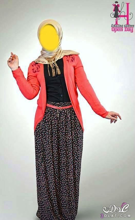 حجاب 2024,لبس محجبات طويل,ازياء حجاب بكم