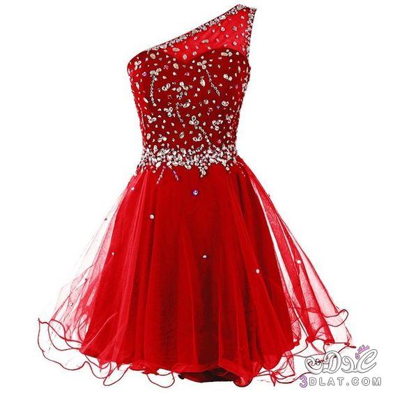 فساتين حمراء قصيرة ورقيقة Little Red Dress