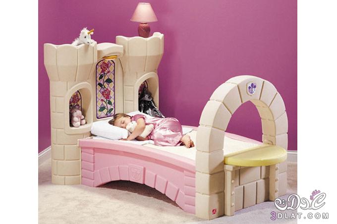 غرف نوم اطفال بديعة ،غرف نوم وتصميمات ديكور وأثاث مميز للأطفال بأشكال كثيرة، والوان للحائط ملائمة ومناسبة لشكل ولون الأثات2023،