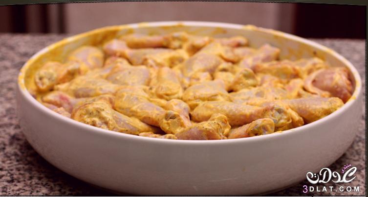 طريقة عمل بروستد دجاج مع صلصة الثوم بالصور2024, كيفية اعداد بروستد دجاج مع صلصة الثوم بالصور, خطوات تحضير بروستد دجاج مع صلصة الثوم