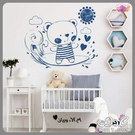 ورق الحائط لمسة جمالية لغرفة اطفالك من venilos decorativos infantiles الاسبانية,2024