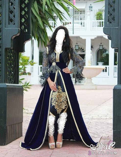 تشكيلة من القفاطن المغربية أزياء تقليدية مغربية