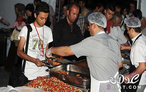 مظاهر الاحتفال بشهر رمضان المبارك في تركيا
