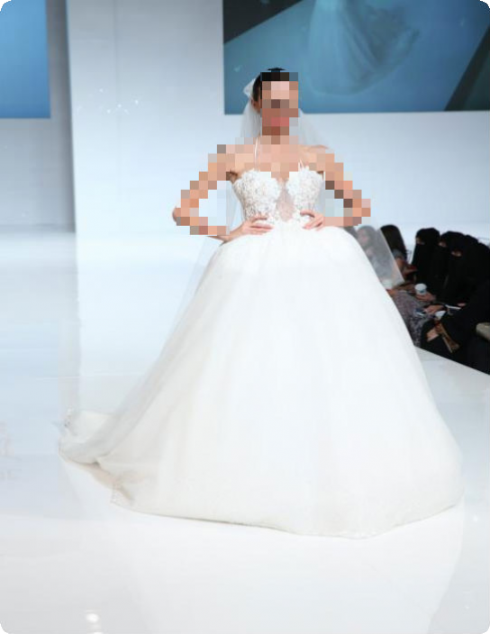 فساتين زفاف من معرض العروس أبوظبي 2024