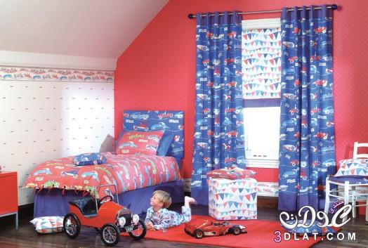 تشكيلة جديدة ومميزة لستائر غرف اطفال بألون مختلفة جذابه تجعل من غرفتهم مكانا مريحاً