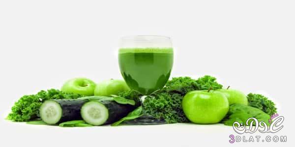 رجيم العصير الأخضر, فوائد العصير الأخضر, مكونات لعمل رجيم العصير الأخضر,نظام وقواعد رجيم العصير الأخضر