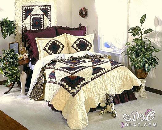رد: مفارش سرير شتوية , مفرش للسرير رائع , مفارش بألوان جميلة للشتاء