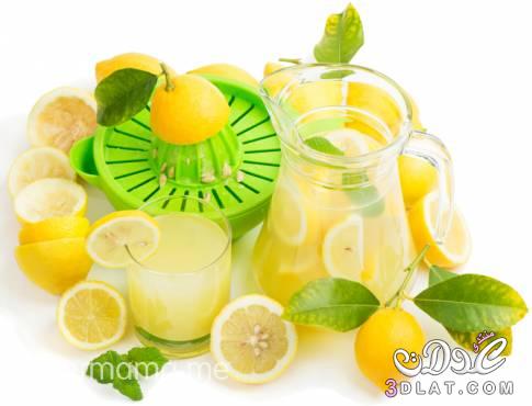 عصير الليمون بالنعناع المثلج