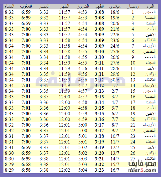 امساكية شهر رمضان المبارك 2024 , مطوية رمضان 1445 , صور امساكيات رمضان 2024 / 1445