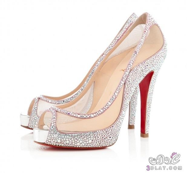 أرقي أحذية الكعب العالي للزفاف2024 احذية مميزة للعروسة2024 احذية كعب عالى رائعة