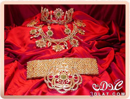 لعروس المغرب اجمل اطقم ذهب2024,اجمل حلي مغربيه لعروس2024,تألقي باجمل مجوهرات مغربيه2