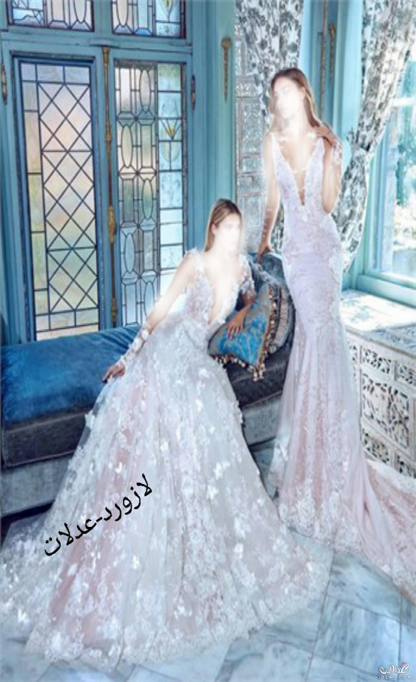 فساتين زفاف 2024 بتصاميم مختلفة ، موضة 2024 لفساتين الزفاف .فساتين الزفاف المنفوشة والغير منفوشة . فساتين زفاف ناعمة واخف وزنا .