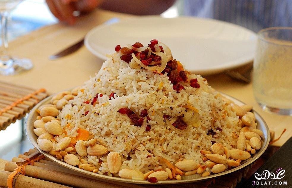 طريقة عمل أرز بالمكسرات, طريقة سهلة لعمل أرز بالمكسرات من المطبخ المصرى