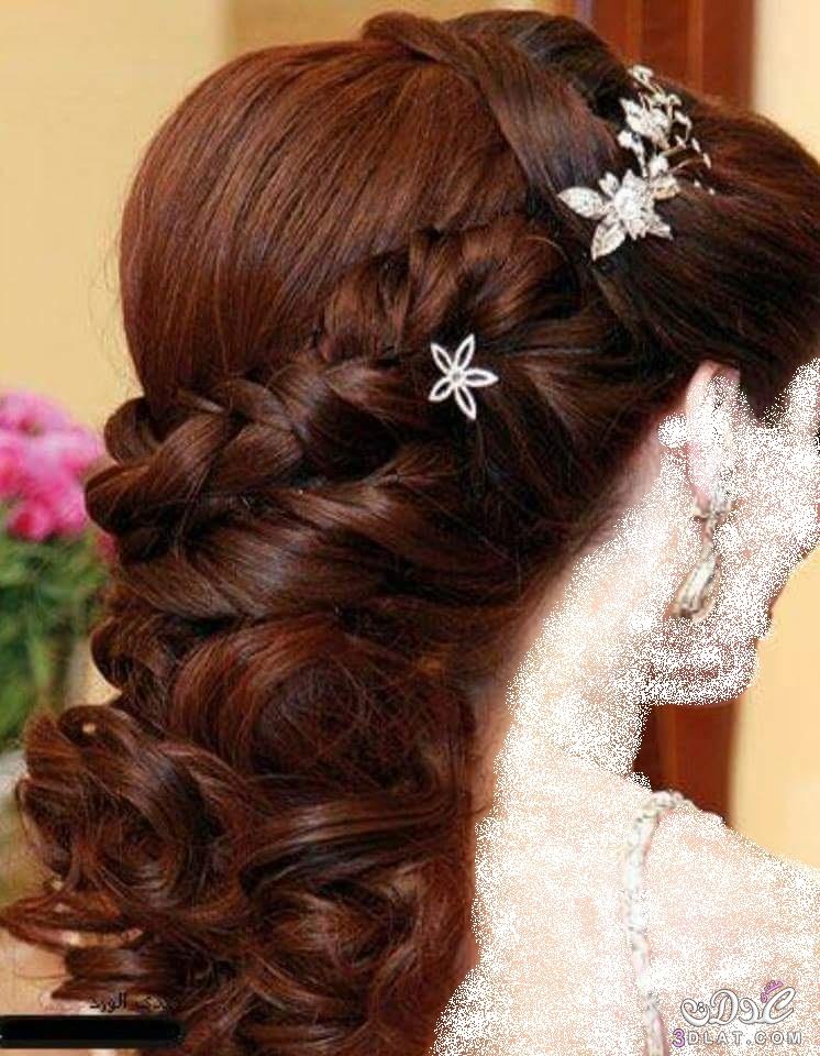 تسريحات شعر للعروس, أجمل تسريحات زفاف  , jolies coiffe pour la mariée