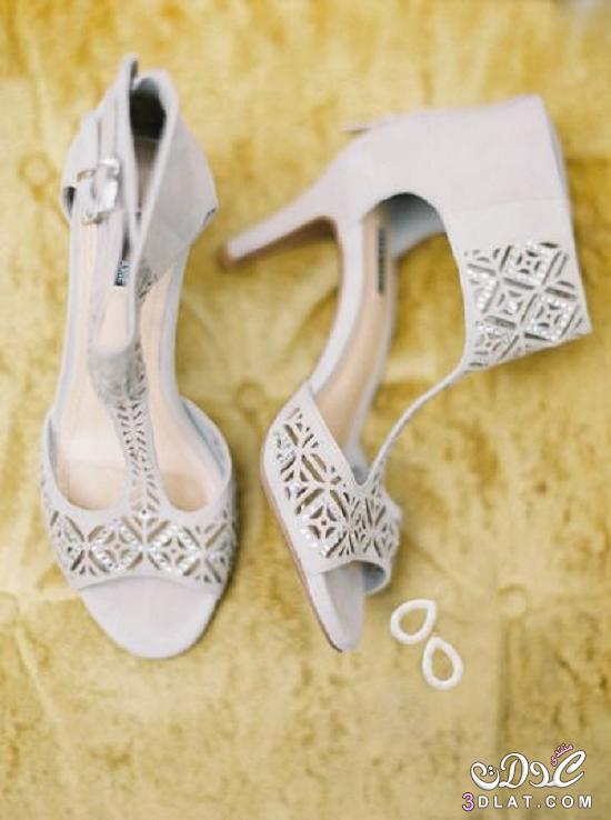اجمل صور احذيه للعروس ، جديد تشكيله رائعه وبسيطه من احذيه العروس