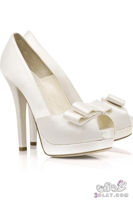 شوزات لاحلي عروس2024,اجمل شوزات لعروس2024,احذية بيضاء للزفاف2024