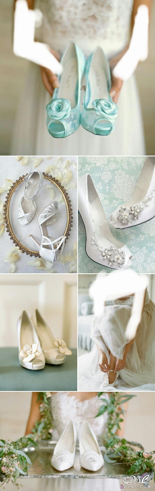 اجمل احذيه للعروس بالكعب العالي ،تصاميم ستدهش الجميع لحذاء العروس